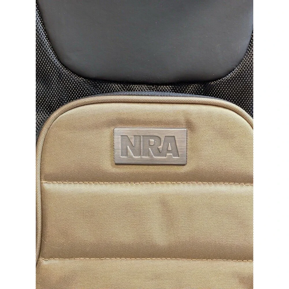 NRA Tactical Backpack Tan 16 Inch Go Bag Ruck Sack Bug Out
